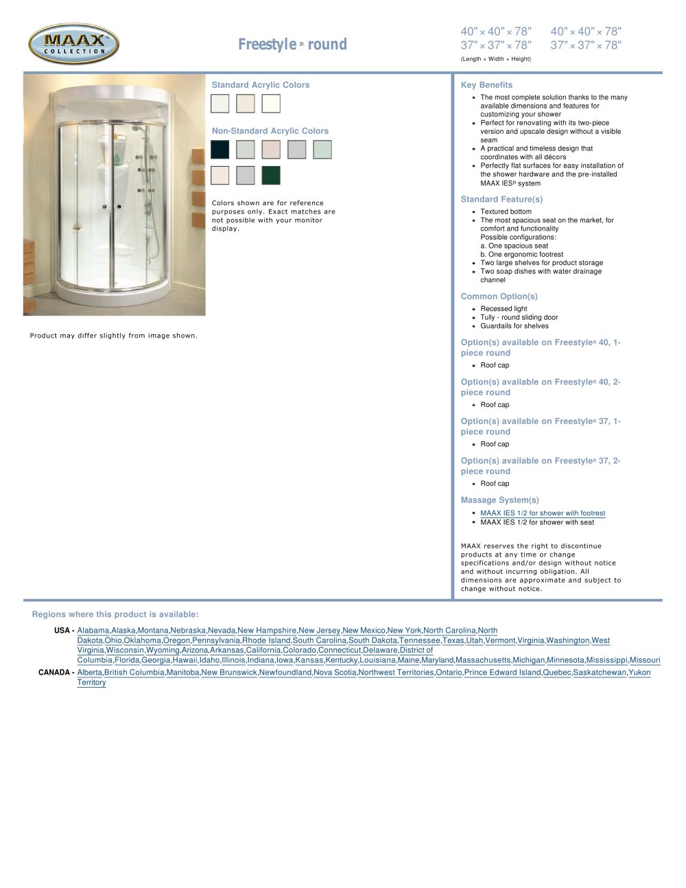 MAAX bathroom - 96387, 118914, 516