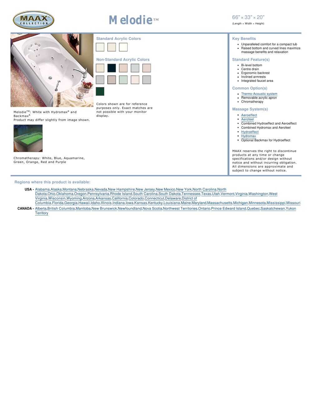 MAAX bathroom - 31143