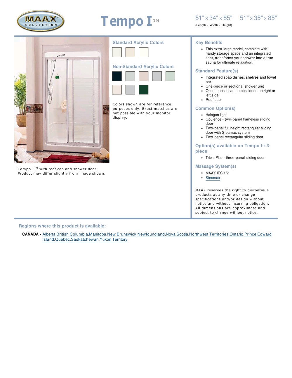 MAAX bathroom - 96382, 118911, 17142, 23162, 19840
