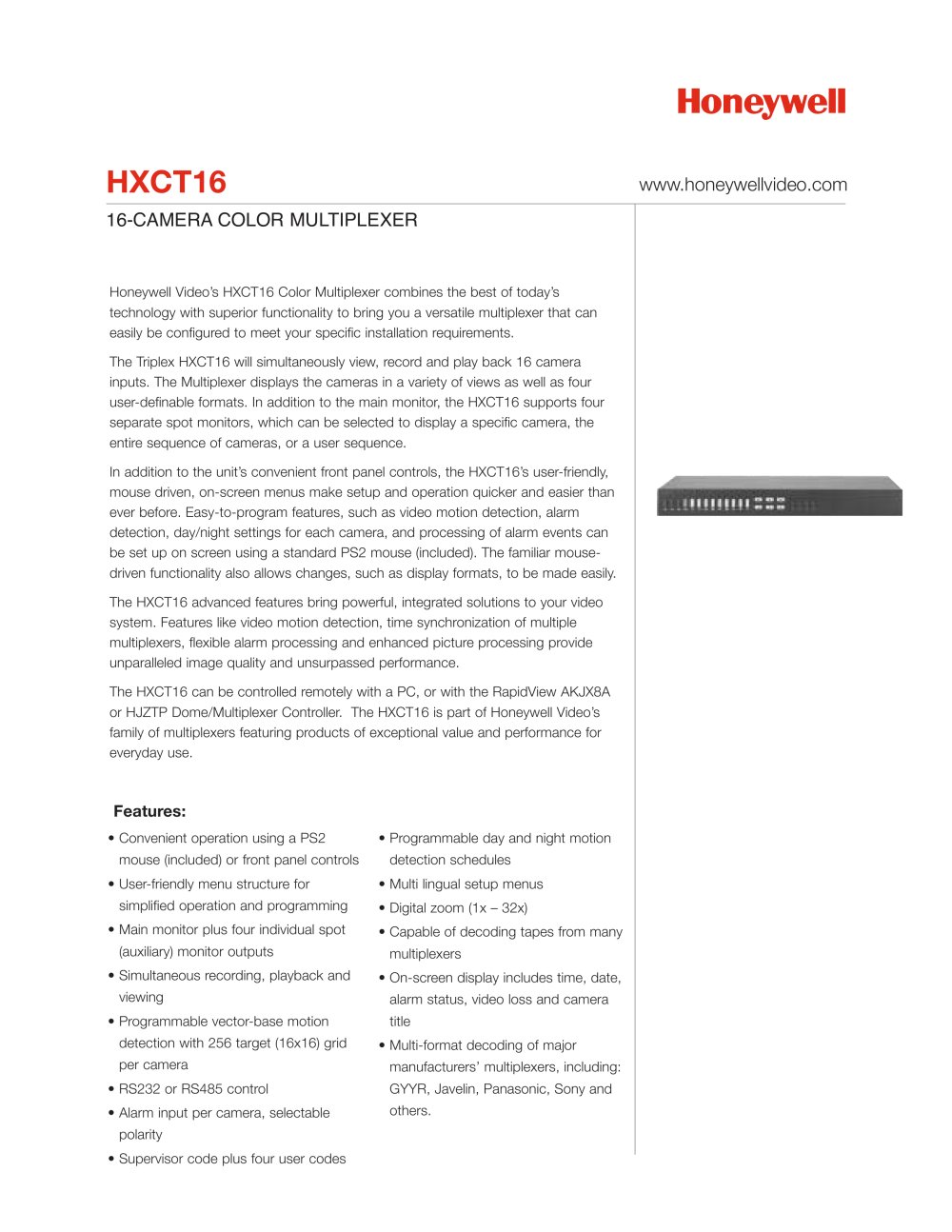 Honeywell Security - 