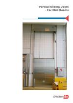 Vertical Sliding Doors - For Chill Rooms