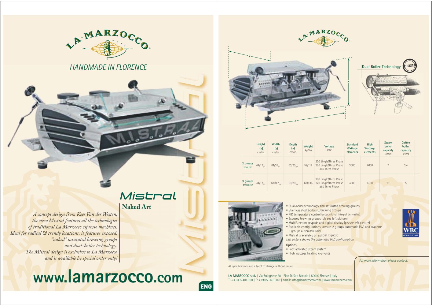 LA MARZOCCO - 