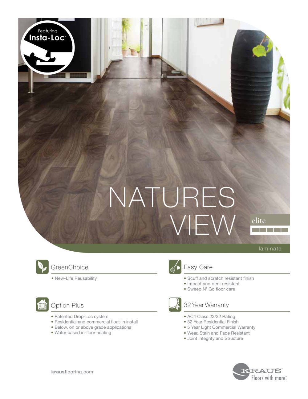 Natures View Kraus Flooring Pdf Catalogues Documentation Natures View 1 2 Pages
