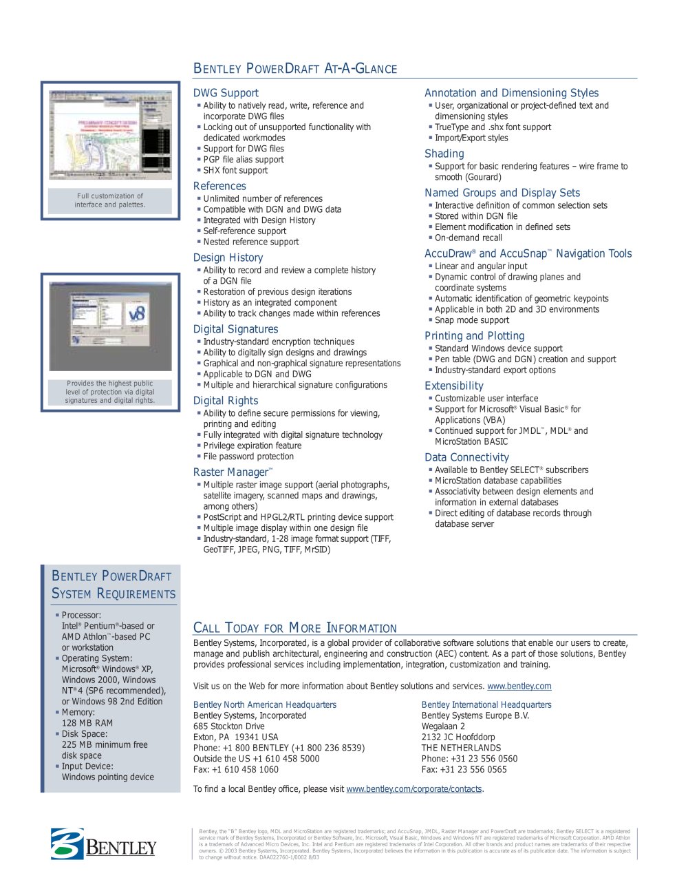 BENTLEY SYSTEMS - 