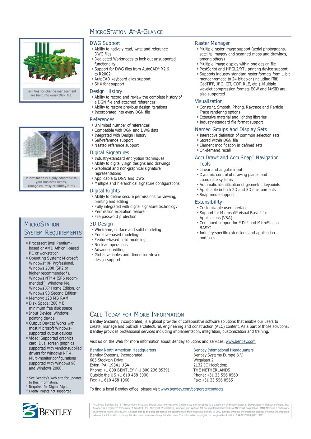 BENTLEY SYSTEMS - 