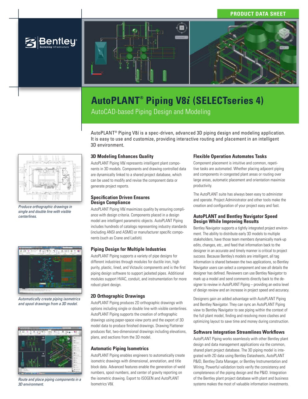 autoplant piping v8 i 1 2 pages