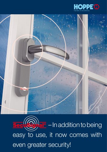 SecuSignal&reg; � In addition to being easy to use, it now comes with even greater security!