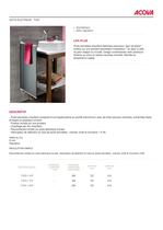 Radiateurs S&egrave;che-serviettes:VESTA &Eacute;LECTRIQUE - TVES