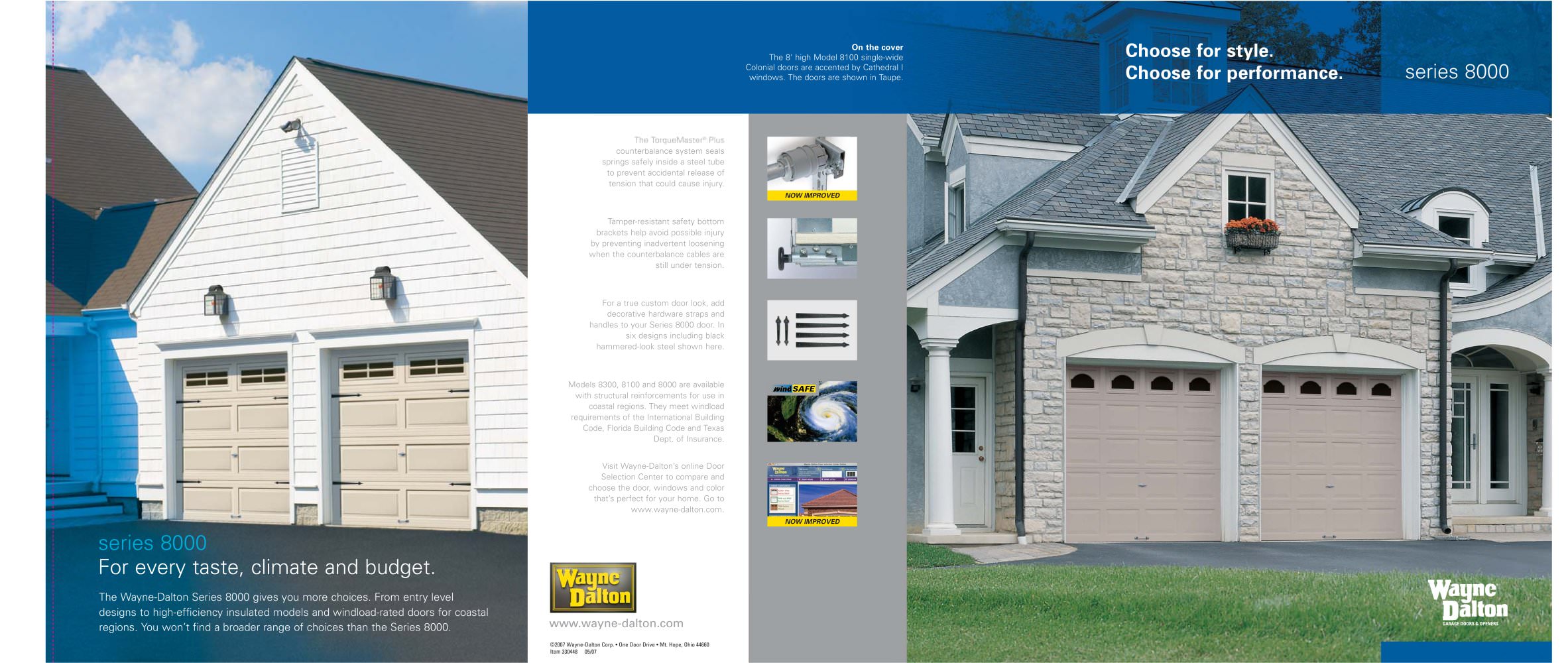 Brochure For Steel Garage Doors Series 8000 Wayne Dalton Pdf Brochure For Steel Garage Doors Series 8000 1 2 Pages
