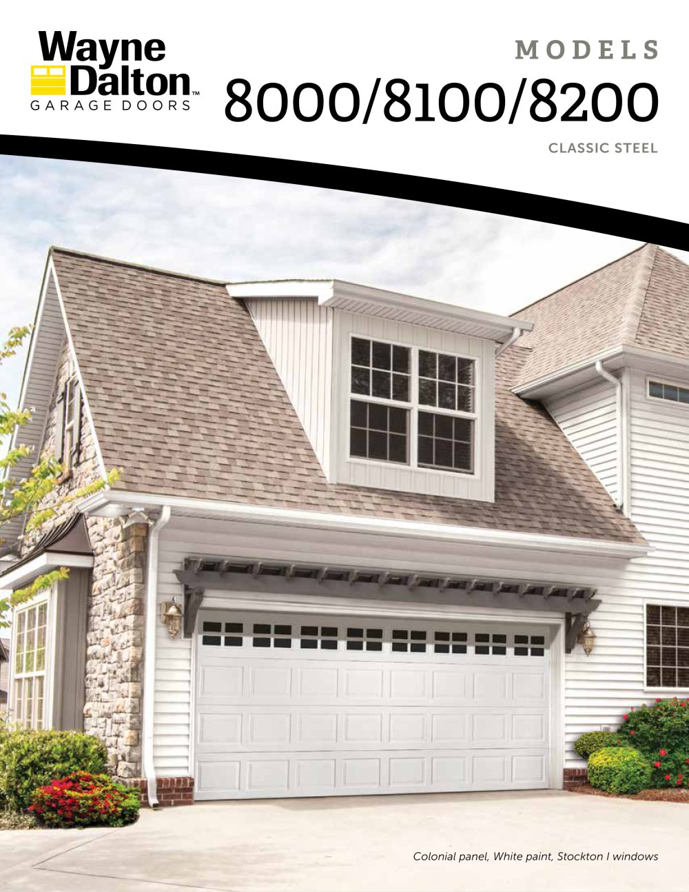 Model 8000 8200 Classic Steel Garage Doors Wayne Dalton Pdf Model 8000 8200 Classic Steel Garage Doors 1 4 Pages