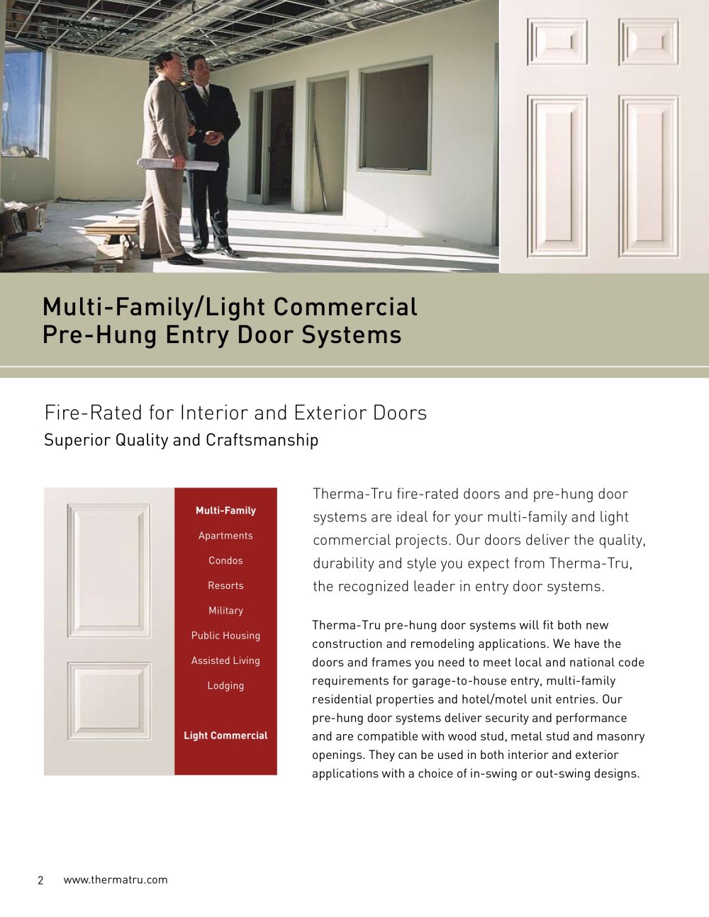 THERMA-TRU DOORS - 