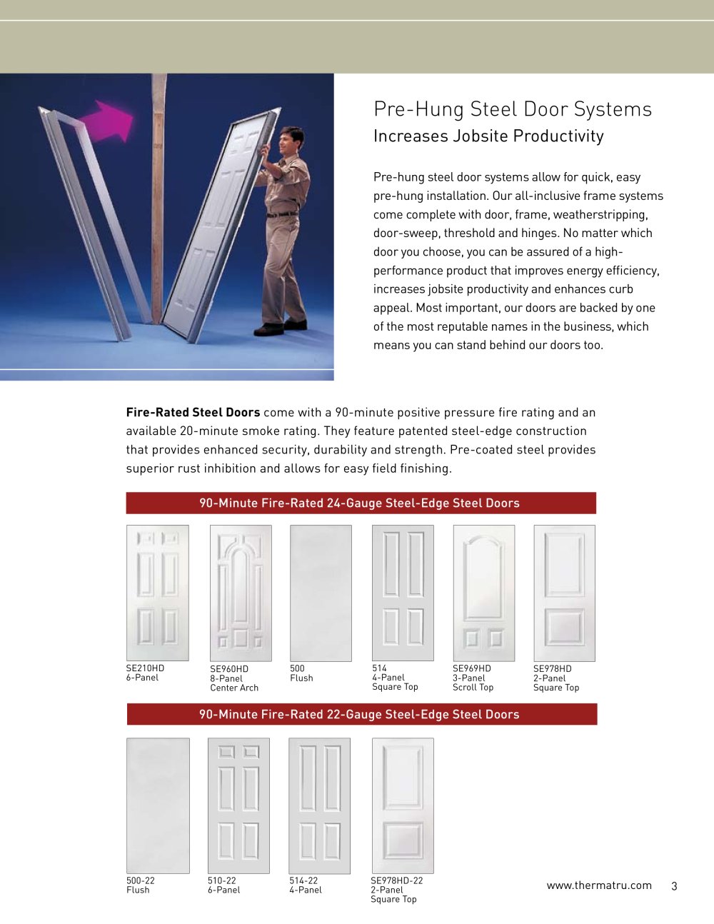 THERMA-TRU DOORS - 
