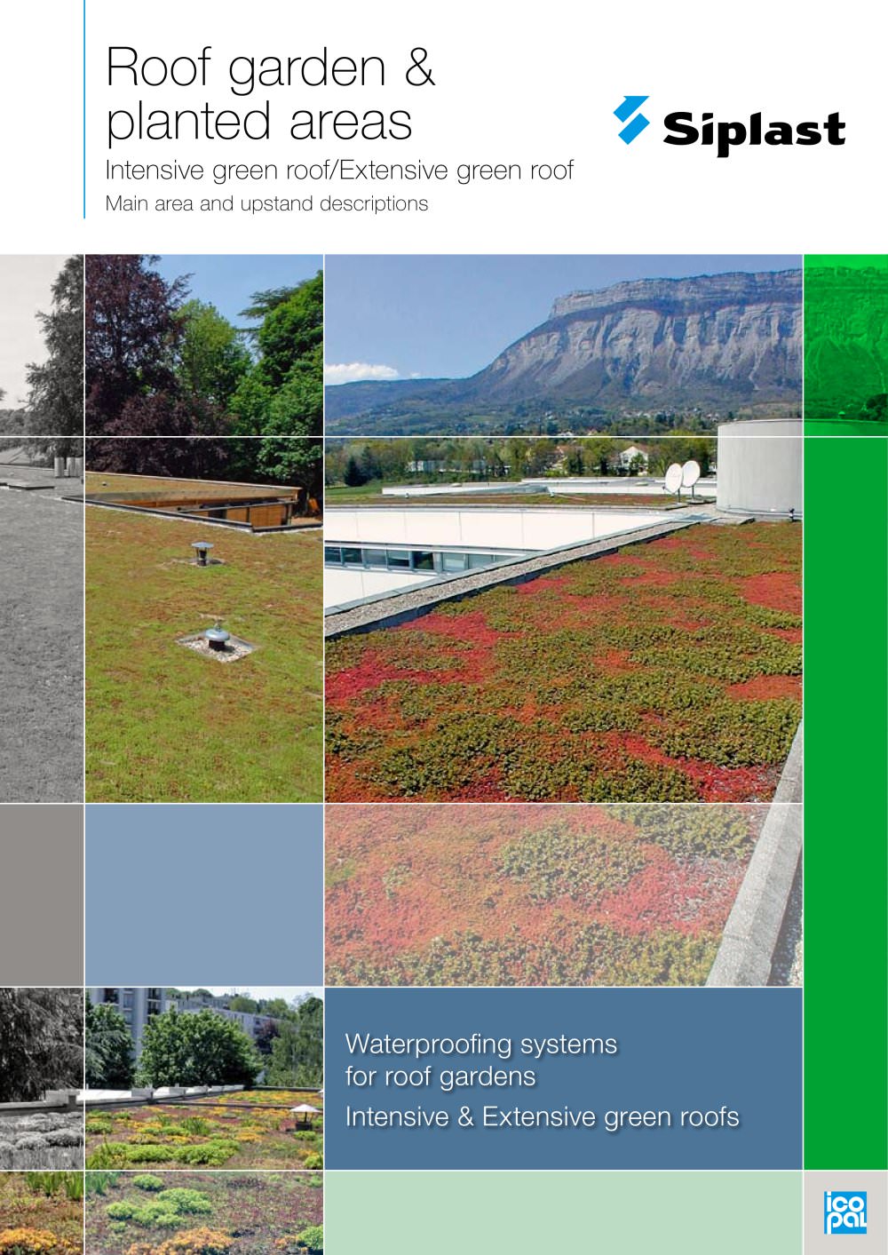 roof garden planted areas siplast pdf catalogs documentation roof descriptions