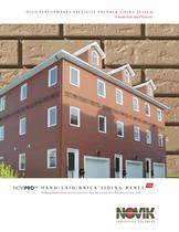 Hand-laid brick
