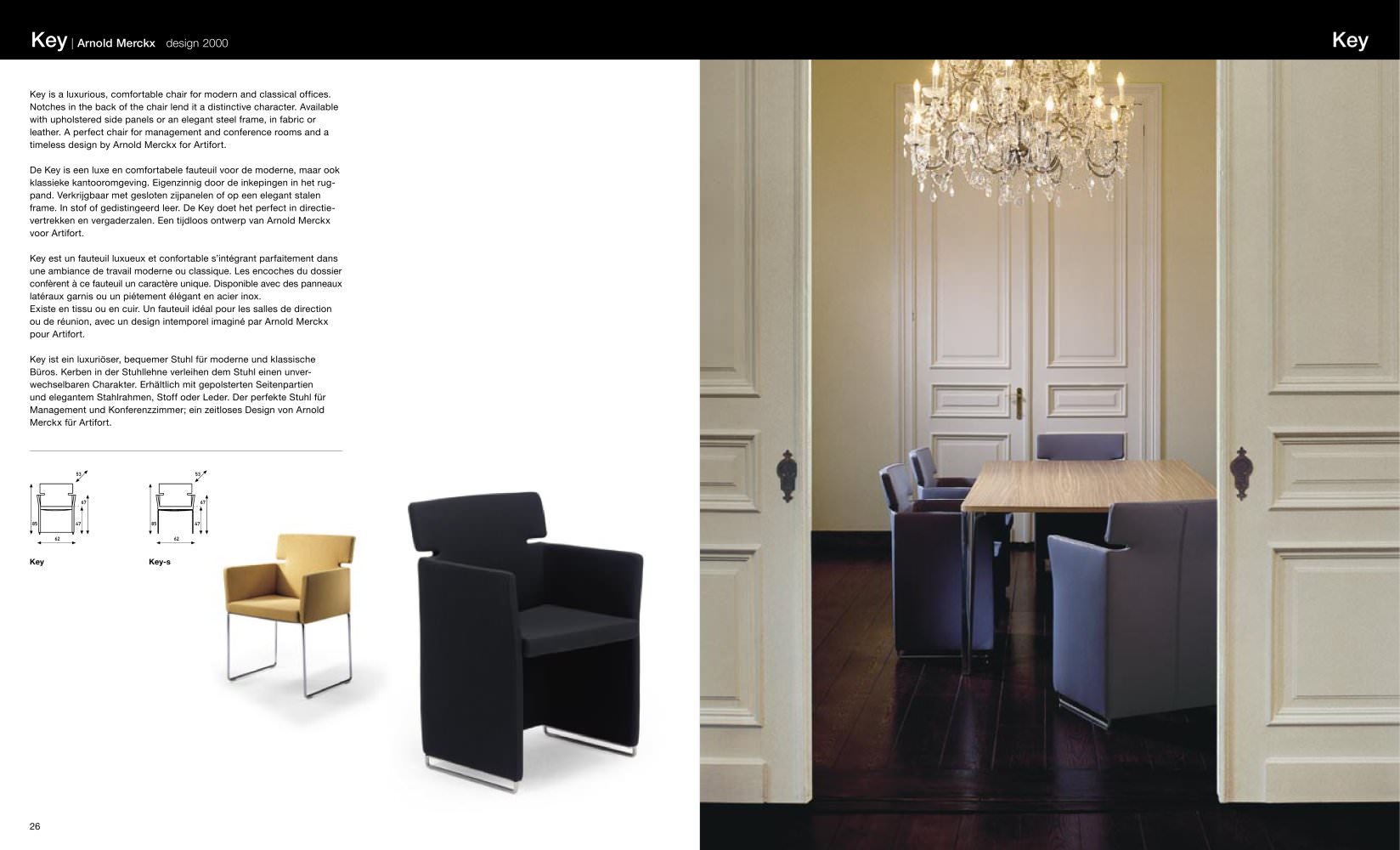key artifort pdf catalogues documentation brochures