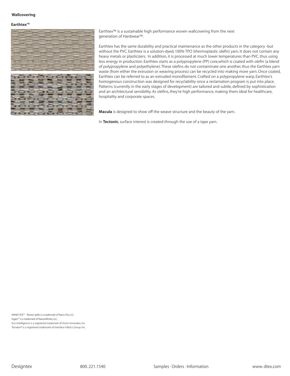 DESIGNTEX - 27566, 29628, 30369