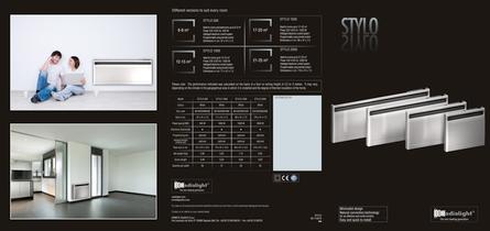 STYLO convectors range by RADIALIGHT