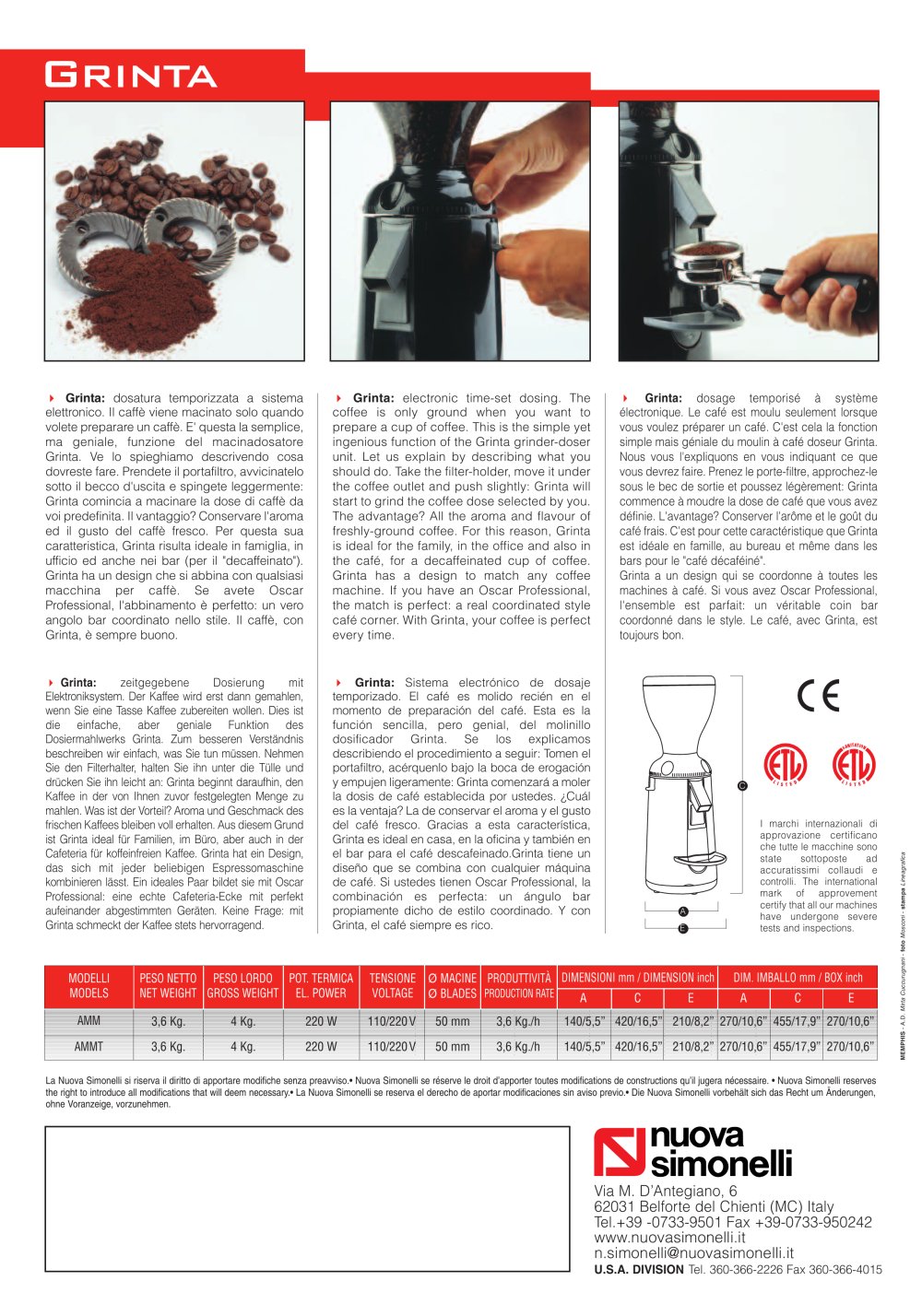 Nuova Simonelli - 545, 109996
