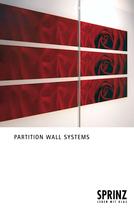 Partition wall systems
