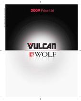 VULCAN 2009 pricelist