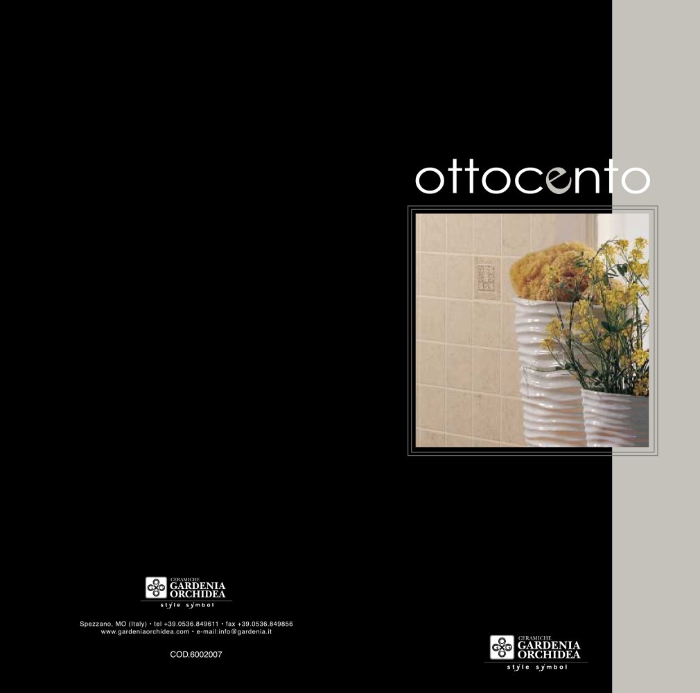 Ceramiche GARDENIA ORCHIDEA - 