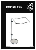 Insilvis RATIONAL RAIN, wall mounted umbrella rack