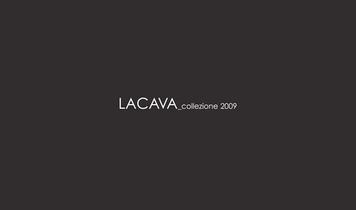 LACAVA collezione 2009