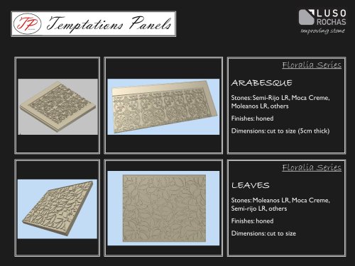 Decorative wall panels - Temptations Panels