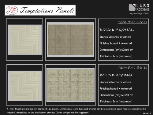 Decorative wall panels - Temptations Panels