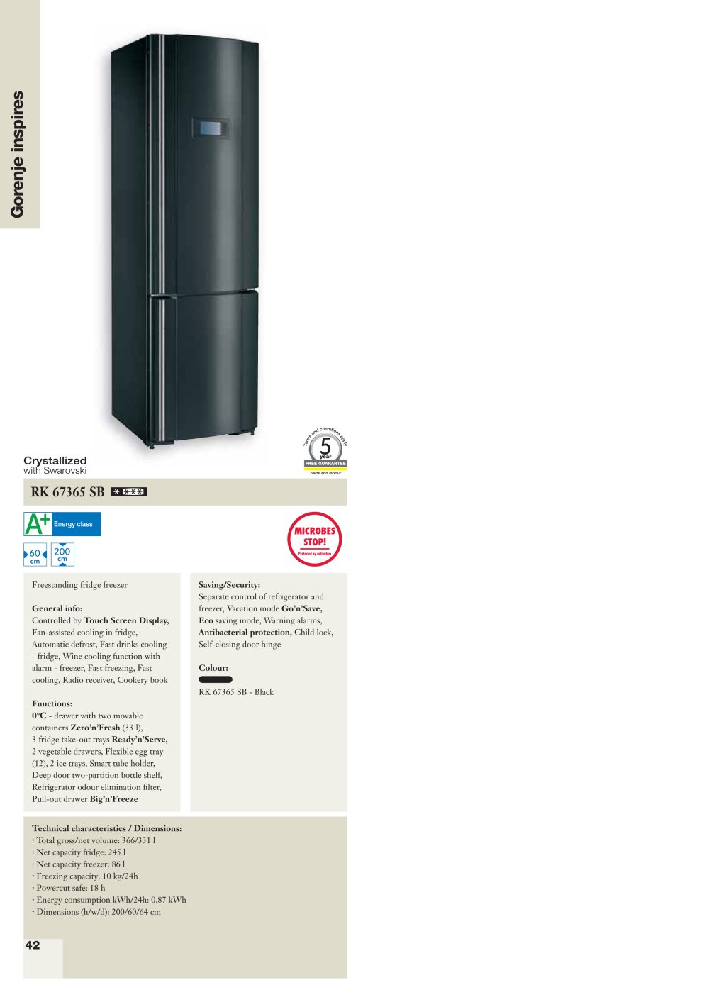 GORENJE - 17423, 17119, 19839