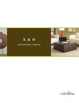 X & O Occasional Tables