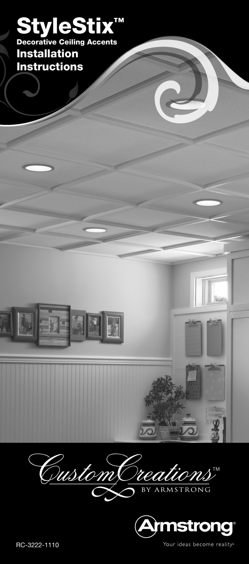 Stylestix Estimating Installation Guide Armstrong Ceilings Usa Stylestix Estimating Installation Guide 1 11 Pages
