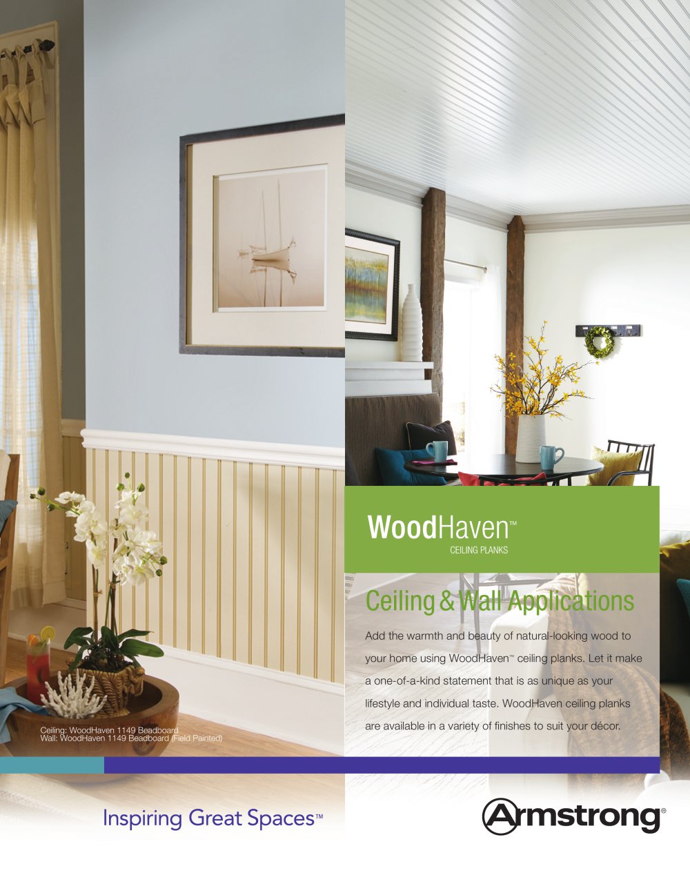 Woodhaven Ceiling Planks Armstrong Ceilings Usa Pdf Catalogues Woodhaven Ceiling Planks 1 3 Pages