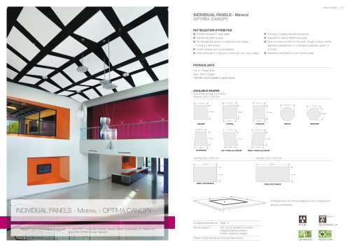 Island Ceilings - Brochure
