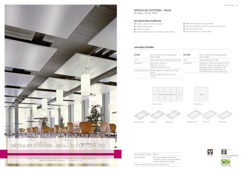 Island Ceilings - Brochure