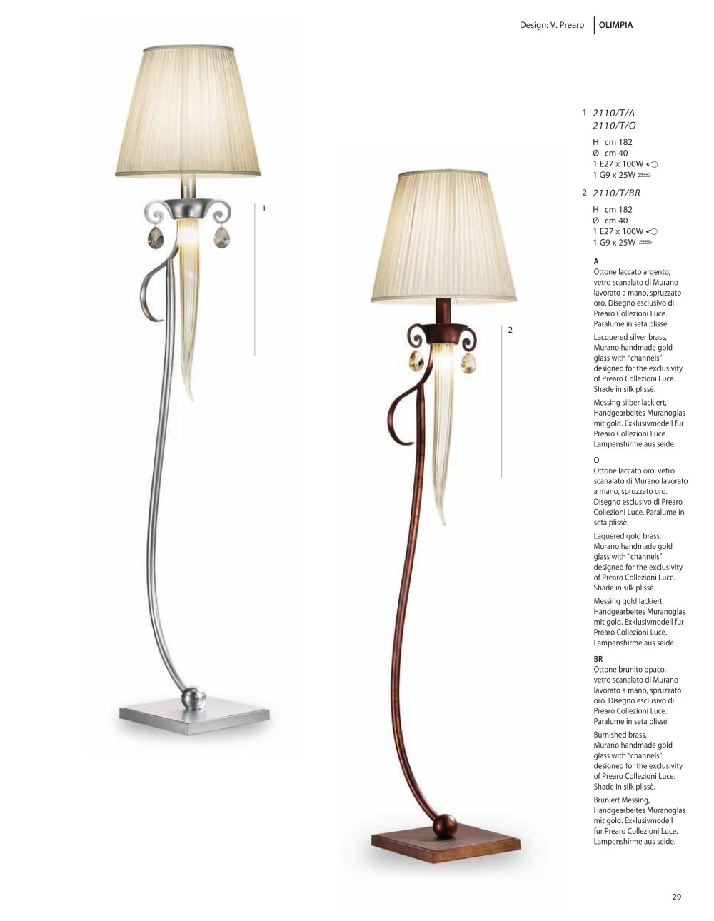 Prearo Collezioni Luce - 