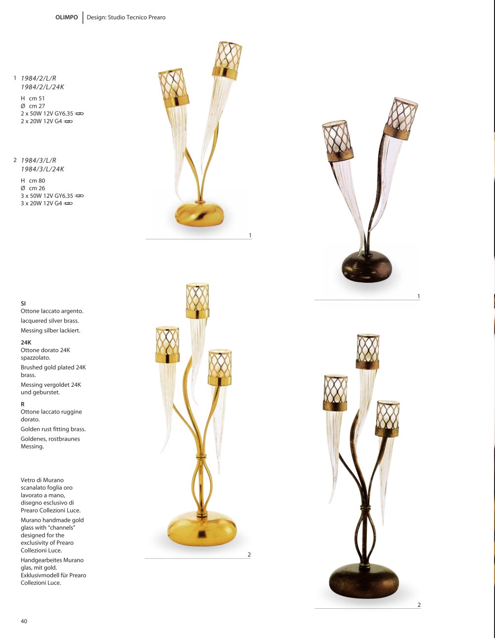 Prearo Collezioni Luce - 