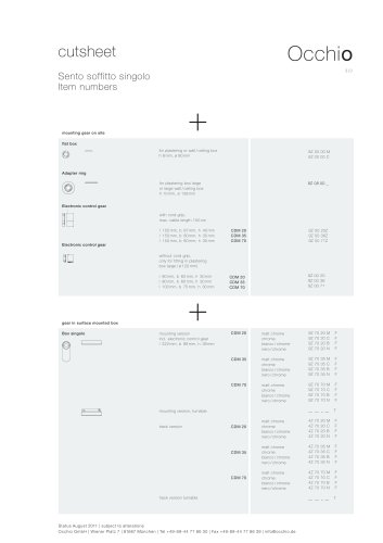 Sento ceiling lamp CDM