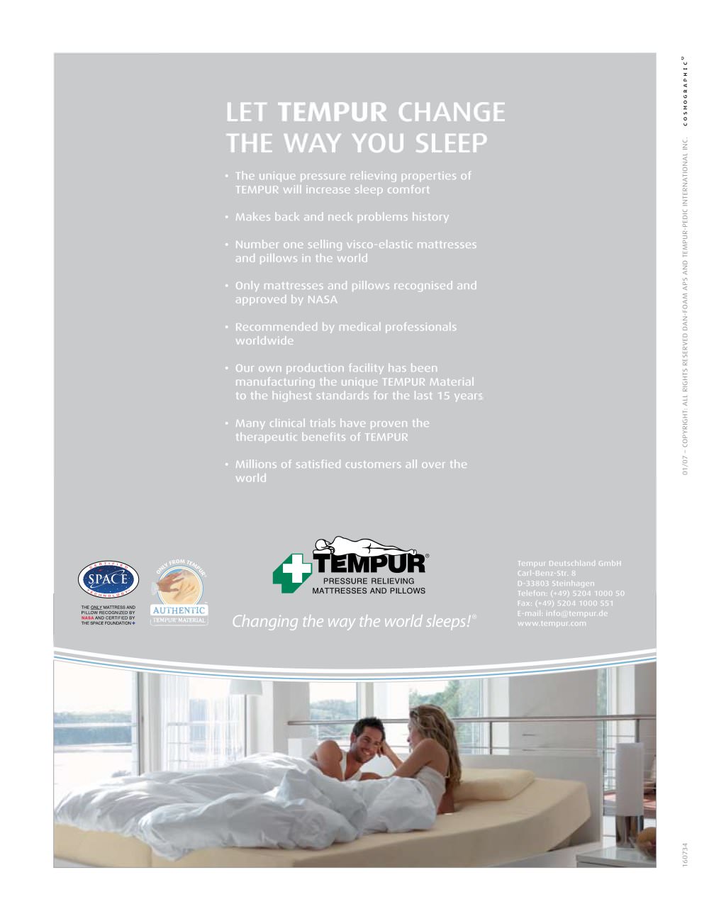 TEMPUR PEDIC - 844