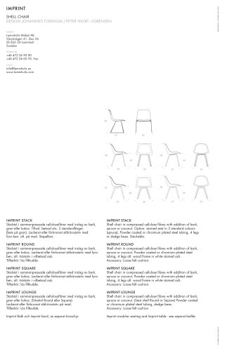 Imprint Catalogue