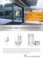 SLIDING AND FOLDING DOORS