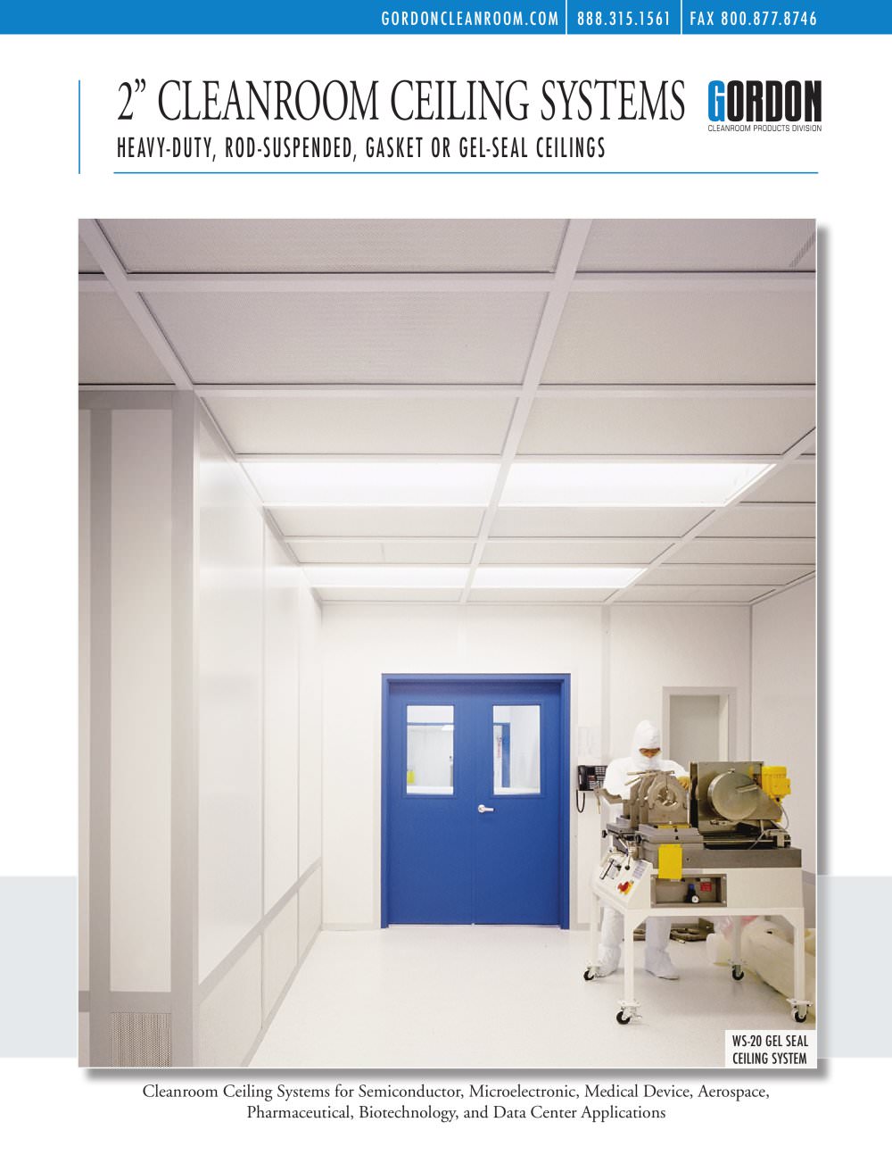 2 Cleanroom Ceiling Systems Gordon Pdf Catalogs