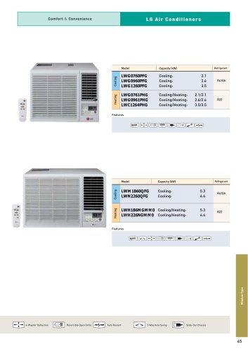 Air Conditioner Window Type Brochure