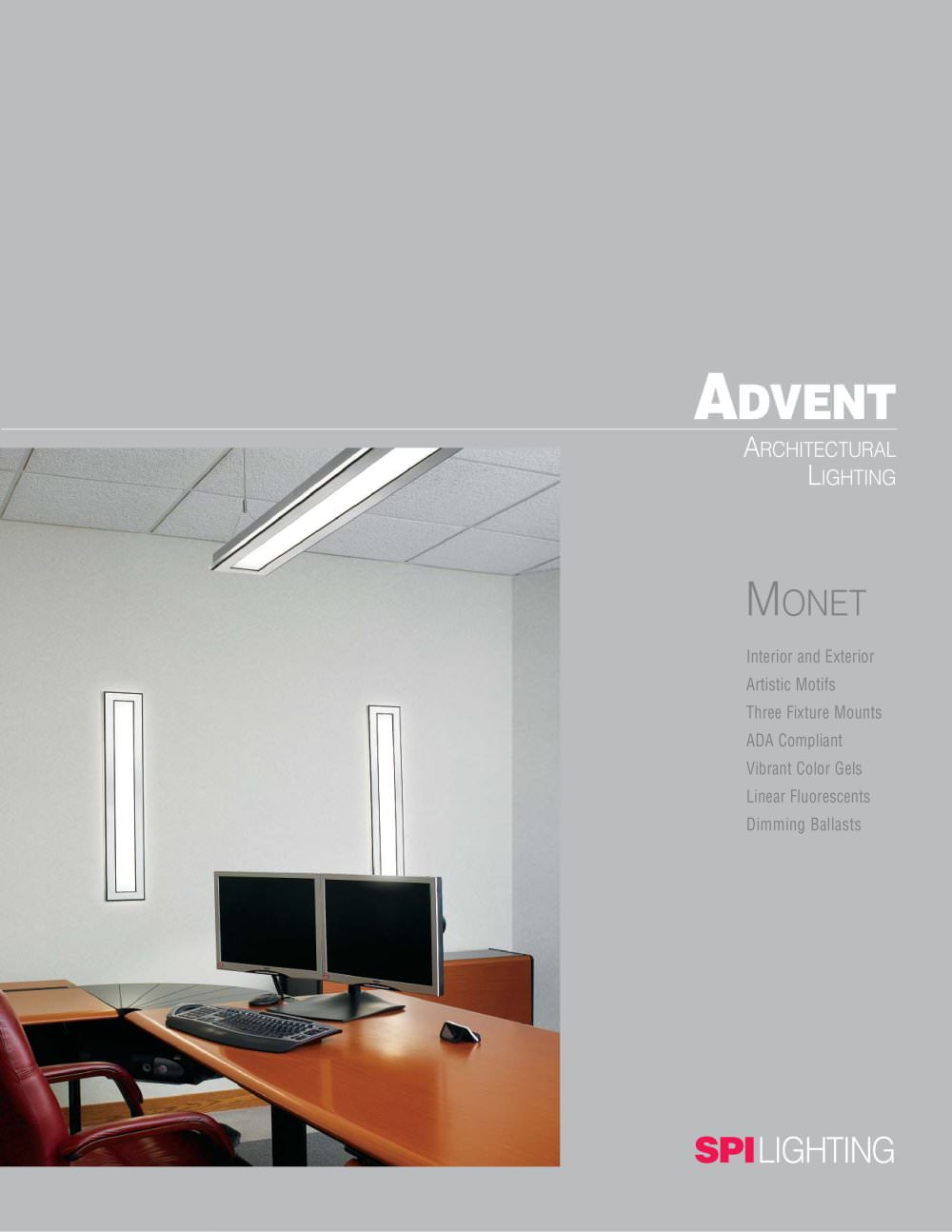 Advent Monet Spi Lighting Pdf Catalogues Documentation Brochures Advent Monet 1 20 Pages