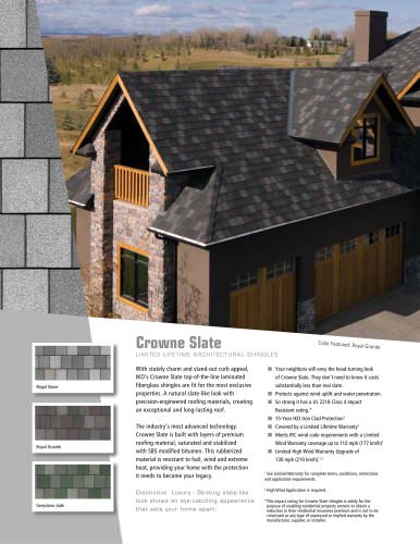 Crowne Slate