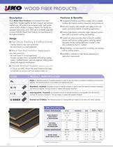 WOOD FIBER PRODUCTS