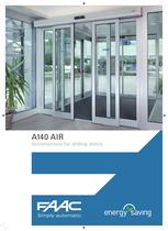 A140AIR - Automatic sliding door Energy saving