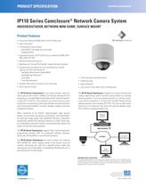 IP110 Series Camclosure &reg; Network Camera System