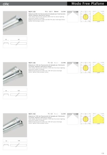 Halogen downlight MODO FREE