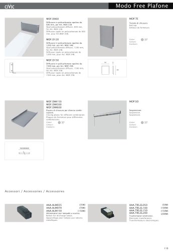Halogen downlight MODO FREE